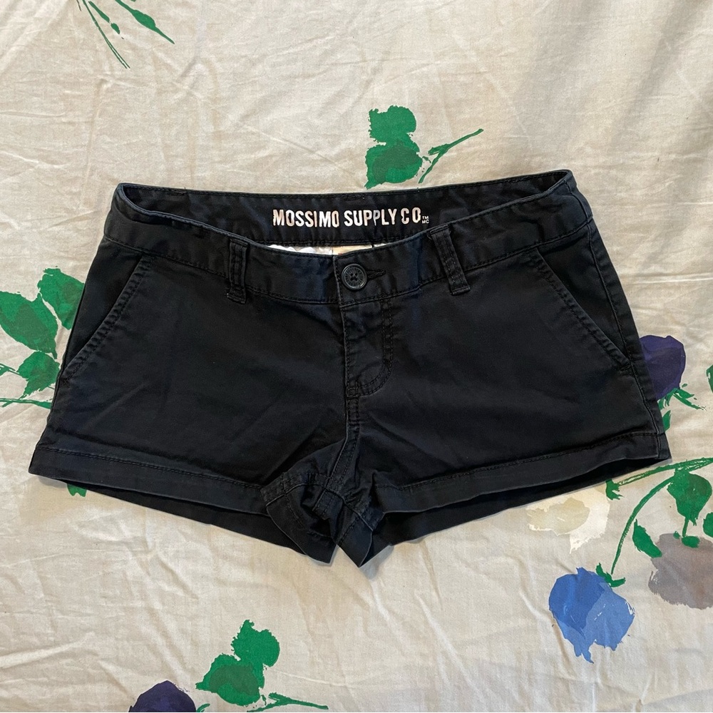Mossimo size 3 black shorts